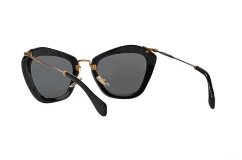 miu miu 10ns 1ab1a1|Miu Miu Noir MU 10NS (1AB1A1) Sunglasses Woman .